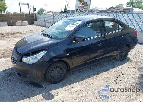 2020 Mitsubishi Mirage G4 Es z USA, uszkodzony, nr VIN ML32F3FJ9LHF09234
